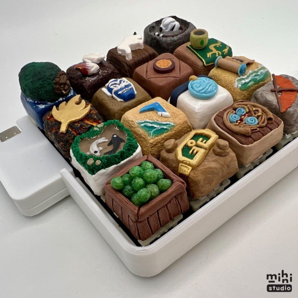 Avatar: The Last Airbender Keycaps – Mihi Mini Studio